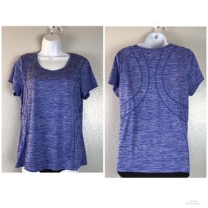 [2] Reebok active tops purple and Grey XL